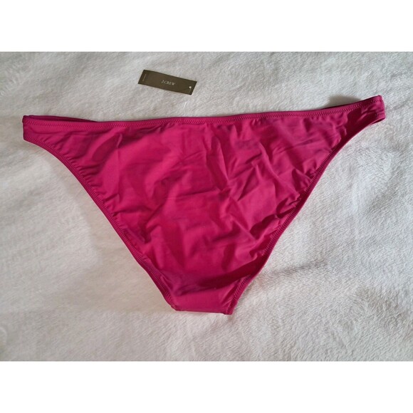 J. Crew Heritage 1989 High Leg Bikini Bottom Radiant Fuchsia BP209 Size 2X NWT - Picture 4 of 7